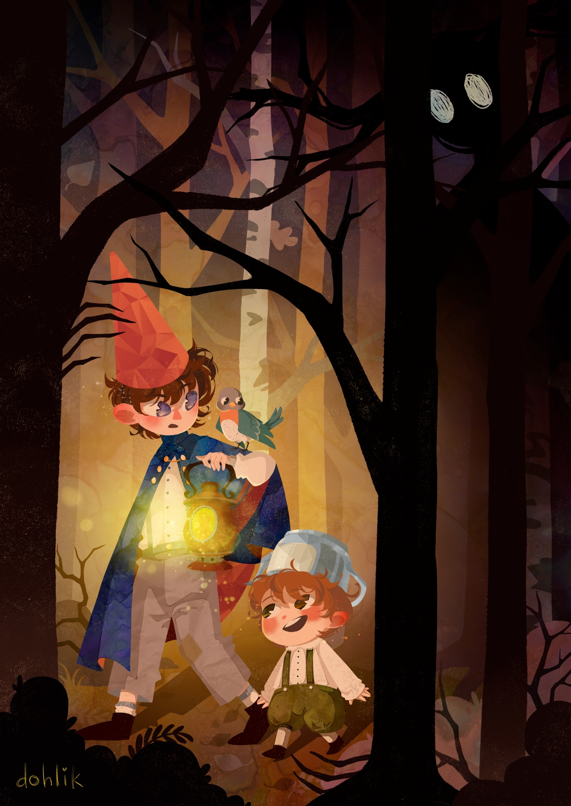 Утро в саду